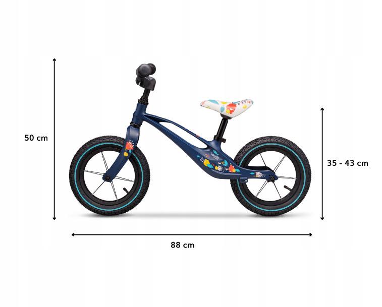 Беговел Lionelo Bart Air Blue Navy - фото 9