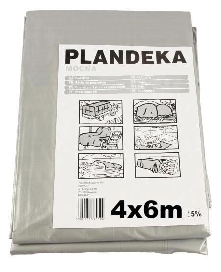 Тент PLANDEKA Wimar защитный тарпаулин 110 г/м² 4x6 м - фото 4 Тент PLANDEKA Wimar защитный тарпаулин 110 г/м² 4x6 м - фото 4