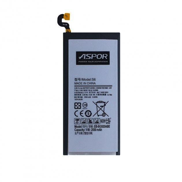 Аккумулятор Aspor для Samsung S6 Edge/G925 (EB-BG925ABE)