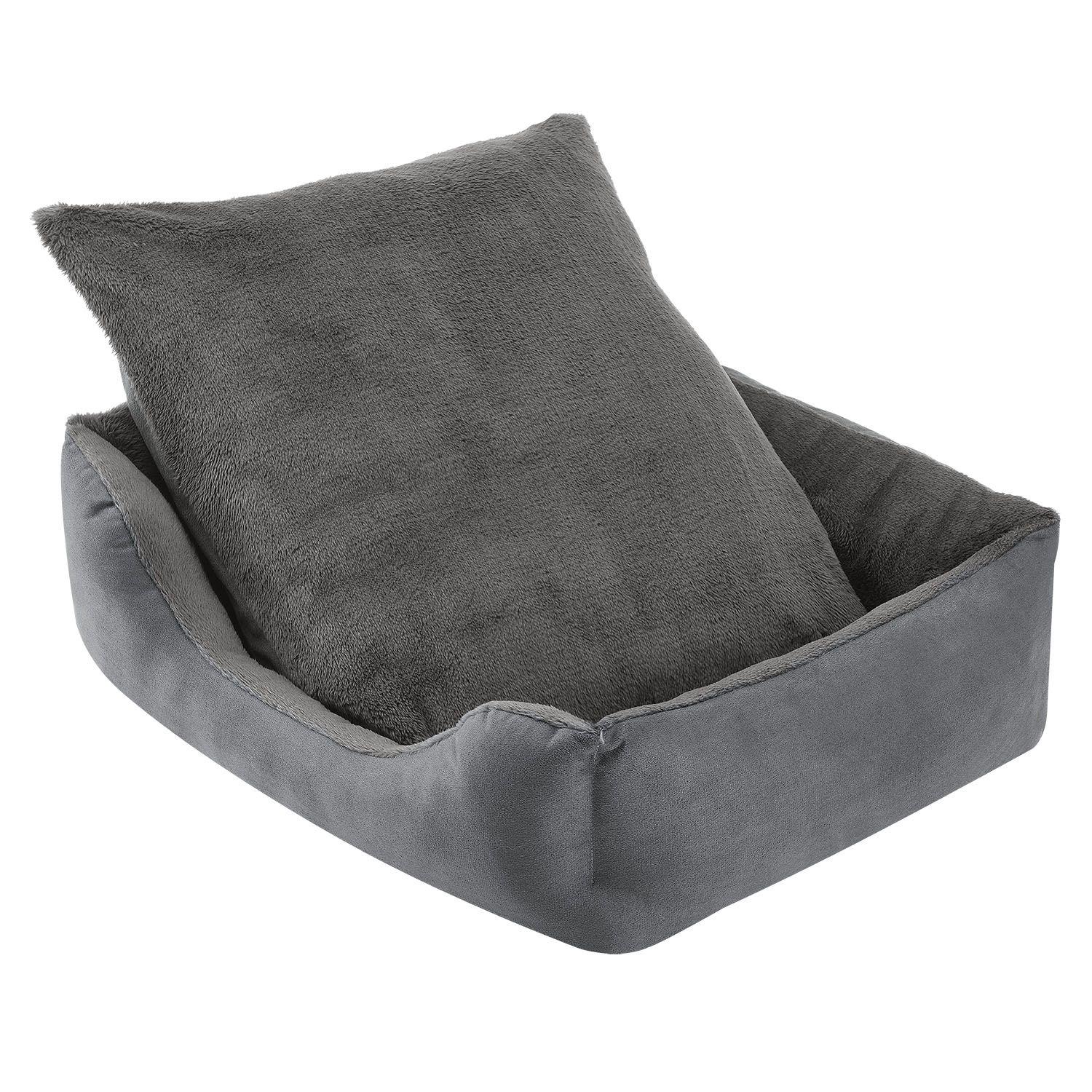 Лежак для собаки Eila M 60х48х15 см Серый (9835680) - фото 6