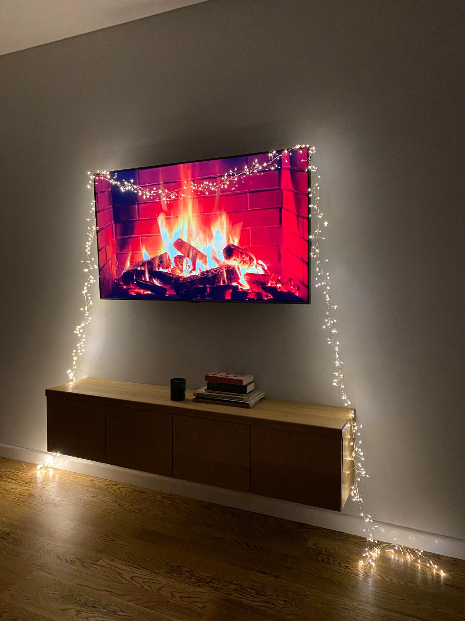 Гірлянда-павутиння Роса Мішура від мережі 6 м (1235) - фото 5