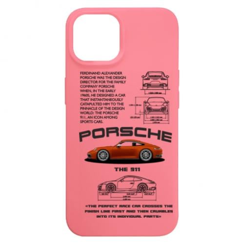 Чехол для iPhone 15 Porsche 911