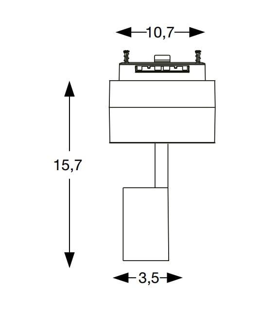 Светильник трековый Ideal Lux Arca Track 5 W 40° 3000K (222974) - фото 5 Светильник трековый Ideal Lux Arca Track 5 W 40° 3000K (222974) - фото 5