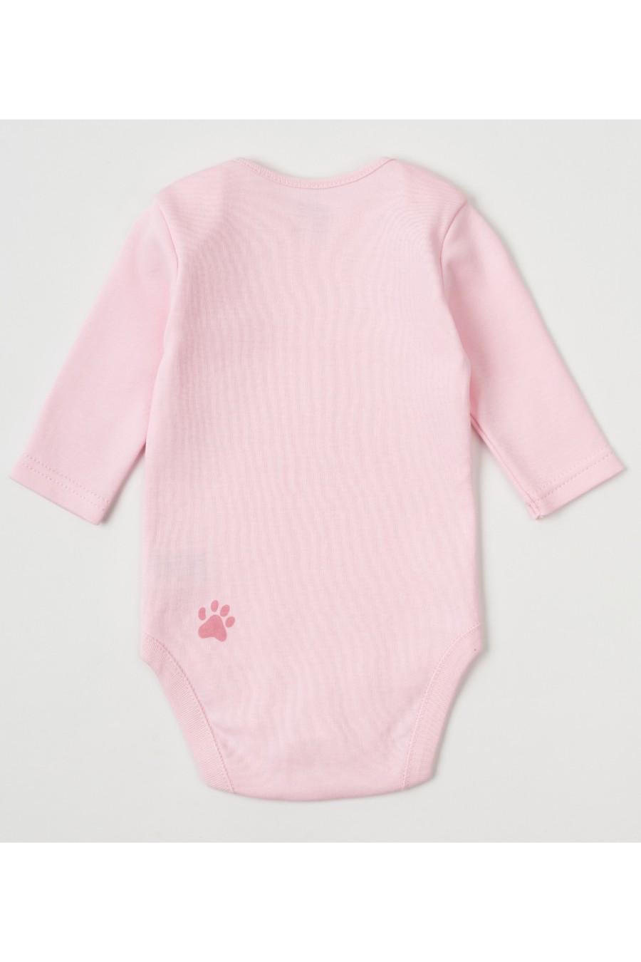 Боди KRAKO 80-86 см тигрик Розовый (77337) - фото 4 Боди KRAKO 80-86 см тигрик Розовый (77337) - фото 4