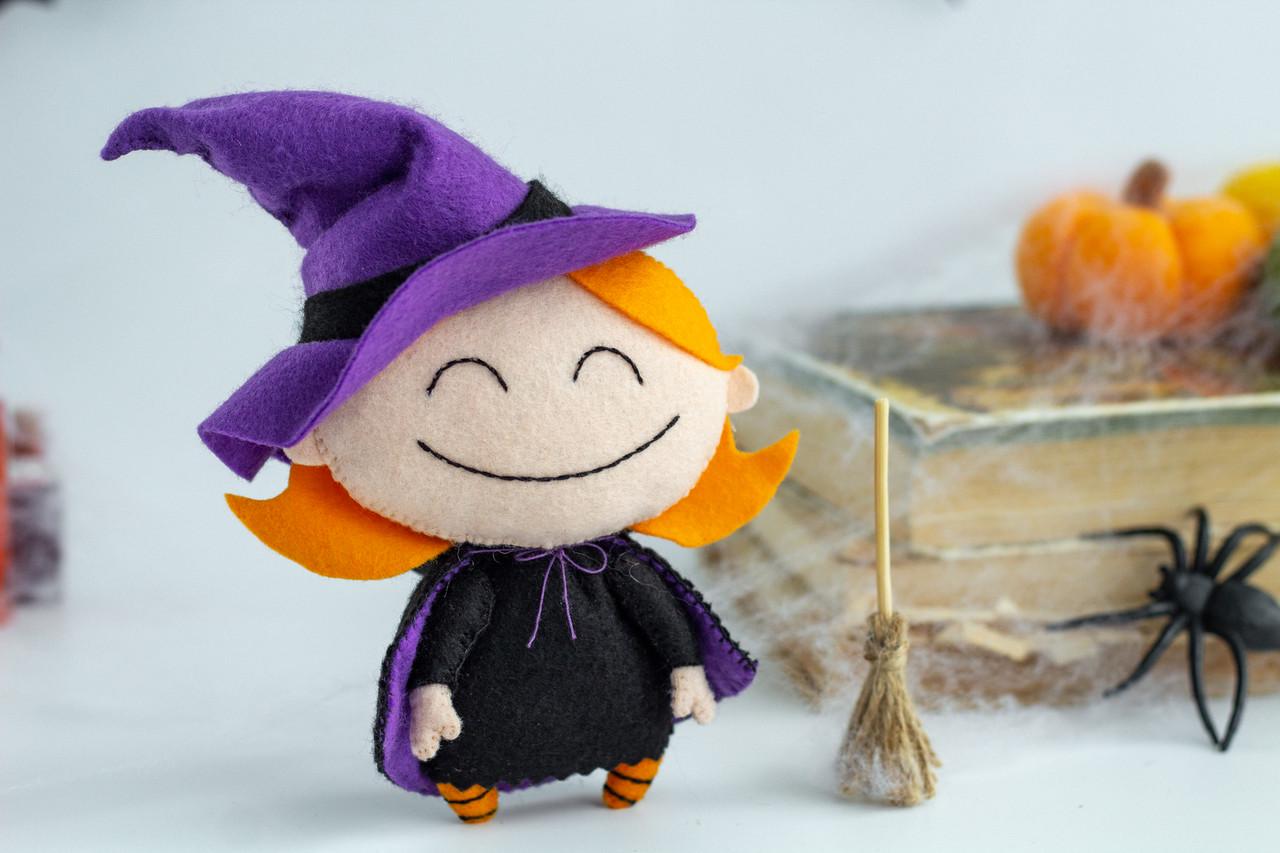 Игрушка Ведьмочка с веником (29528498) - фото 3