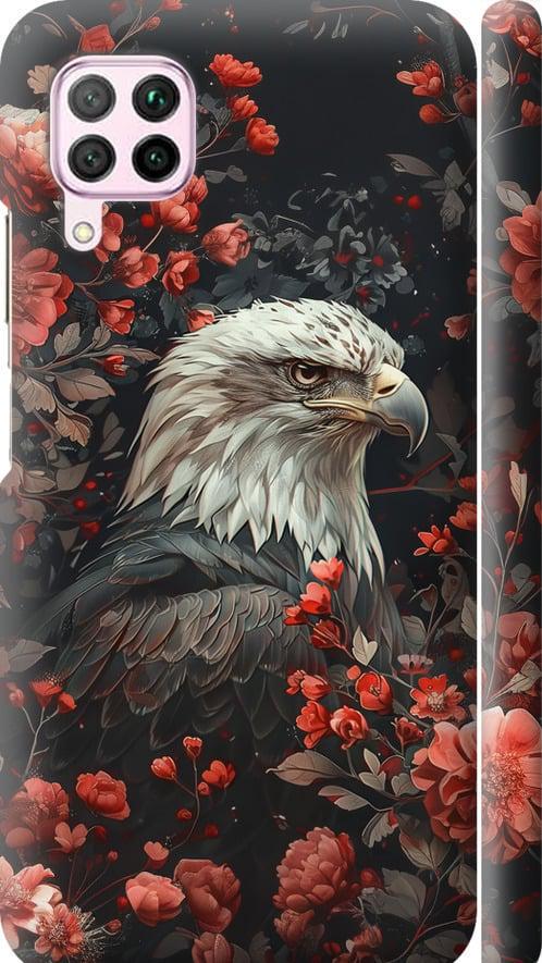Чехол на Huawei P40 Lite Цветочный страж (6102m-1887-42517)