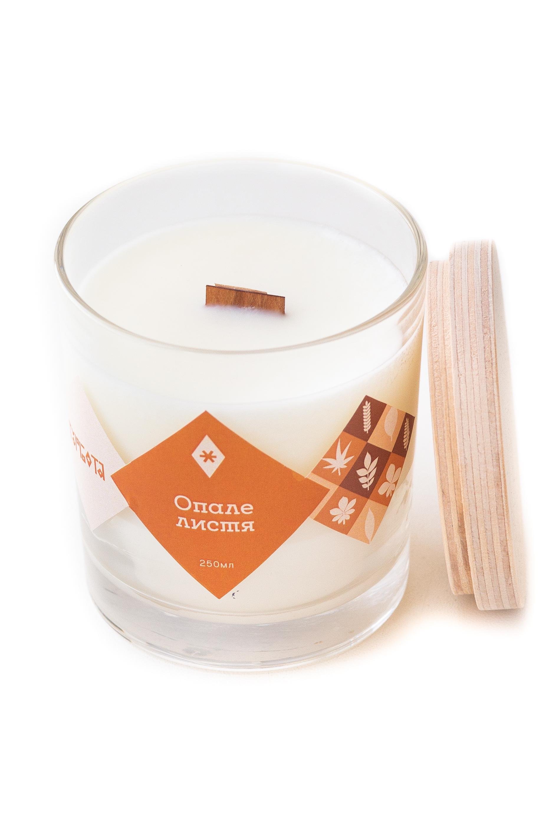 Свічка соєва Turbota candles "Опале Листя" 145 г 9 см (200mlfallenleaf) - фото 2 Свічка соєва Turbota candles "Опале Листя" 145 г 9 см (200mlfallenleaf) - фото 2