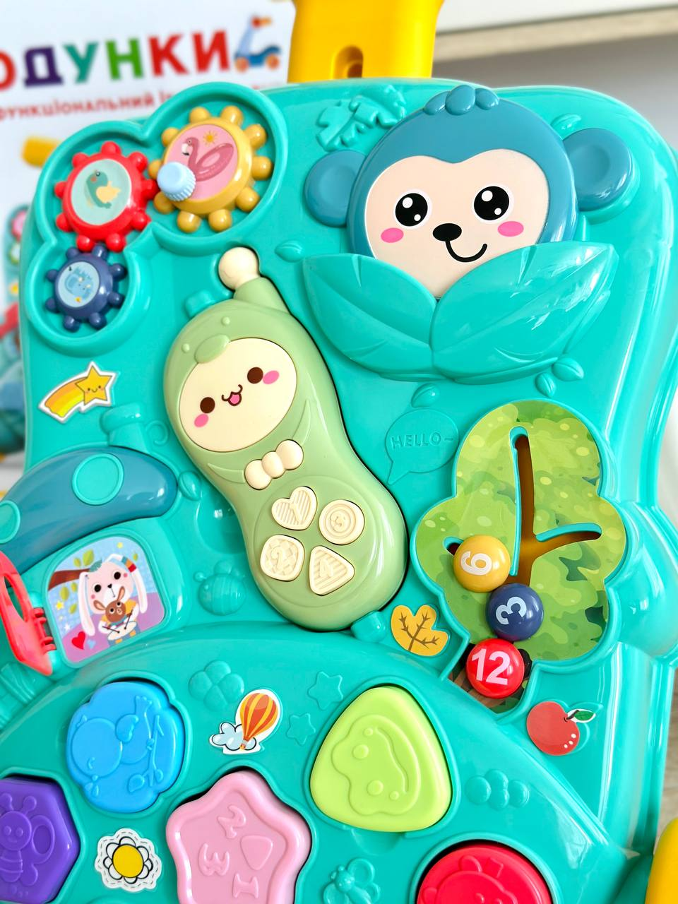 Ходунки-каталка детские TK Group YL622 музыкальный толокар Голубой (1964976739) - фото 7 Ходунки-каталка детские TK Group YL622 музыкальный толокар Голубой (1964976739) - фото 7