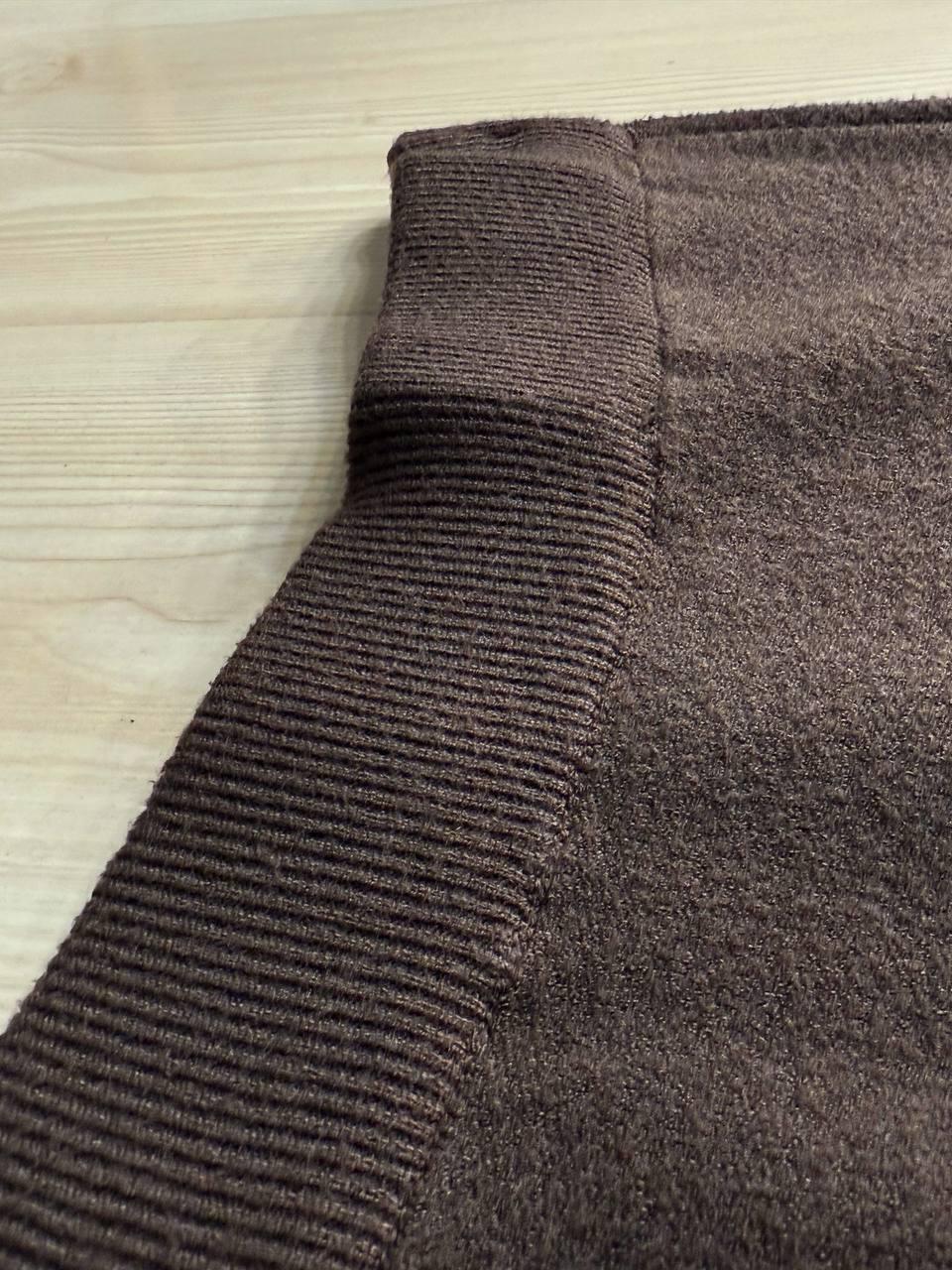 Спідниця жіноча MY FASHION 6808-80 в’язана з розрізом середня довжина One Size Коричневий (5789) - фото 3