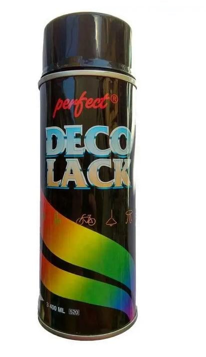 Краска аэрозольная Deco Lack Perfect термостойкая 400 мл Черный (14016)