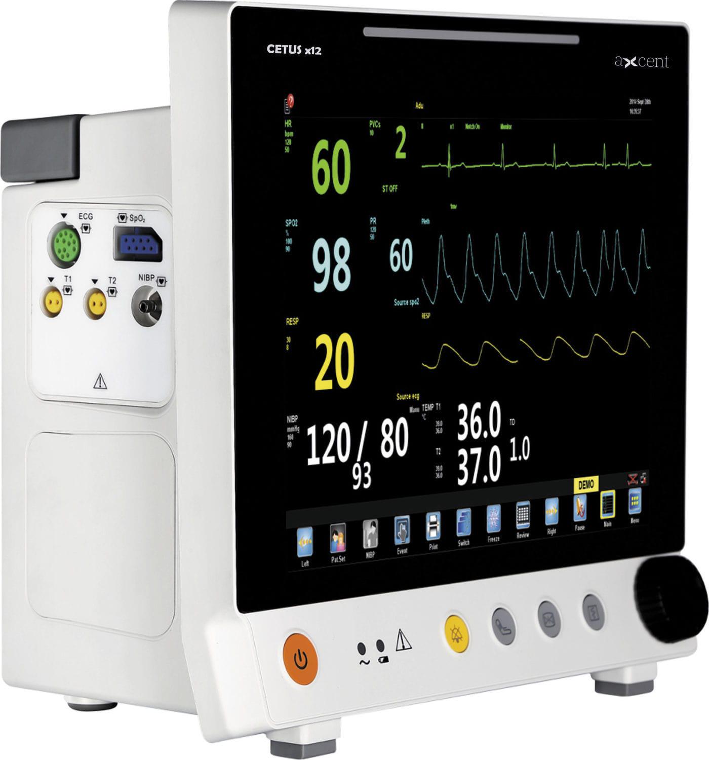 Монітор пацієнта CETUS х 12 з капнографом та CMS Монітор пацієнта CETUS х 12 з капнографом та CMS