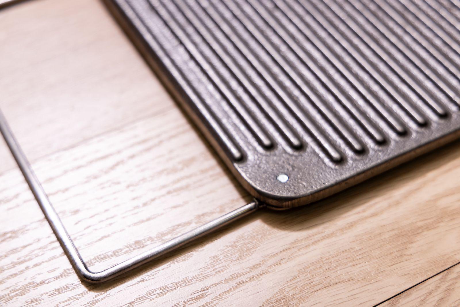 Плита чугунная KHLP Аскет гриль для мангала 540х245/350х245 мм - фото 5 Плита чугунная KHLP Аскет гриль для мангала 540х245/350х245 мм - фото 5