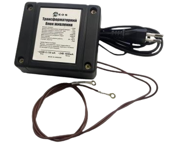 Блок питания импульсный ББП-2401АС 24V 1А для видеозвонка Черный (31330251)