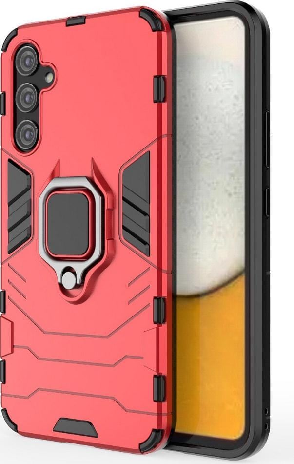 Противоударный чехол Samsung Galaxy A34 A346 (подставка кольцо) Red (32646-2D)