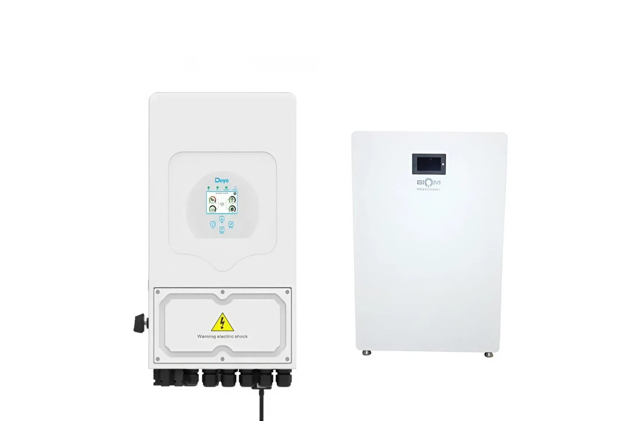 Инвертор Deye SUN-8K-SG05LP1-EU 8 кВт и аккумулятор Biom Professional BALFP-512200-V1 10,24 кВт·ч (33148568)