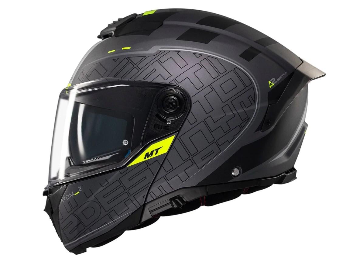 Мотошолом MT HELMETS ATOM 2 SV DESTINY C2 XS Matt (41627)