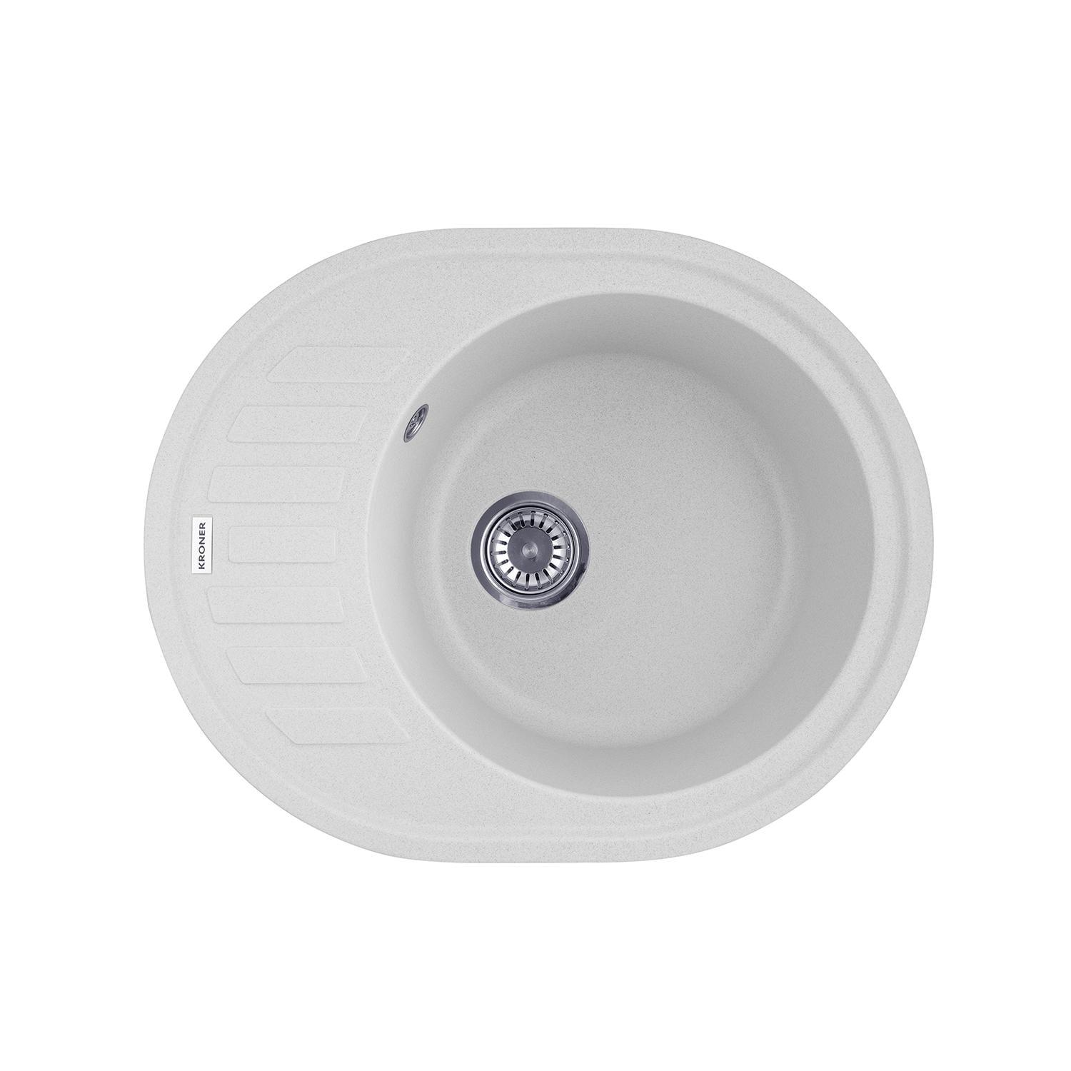 Мойка для кухни Kroner KRP Komposit GRA 6250 (CV027415)