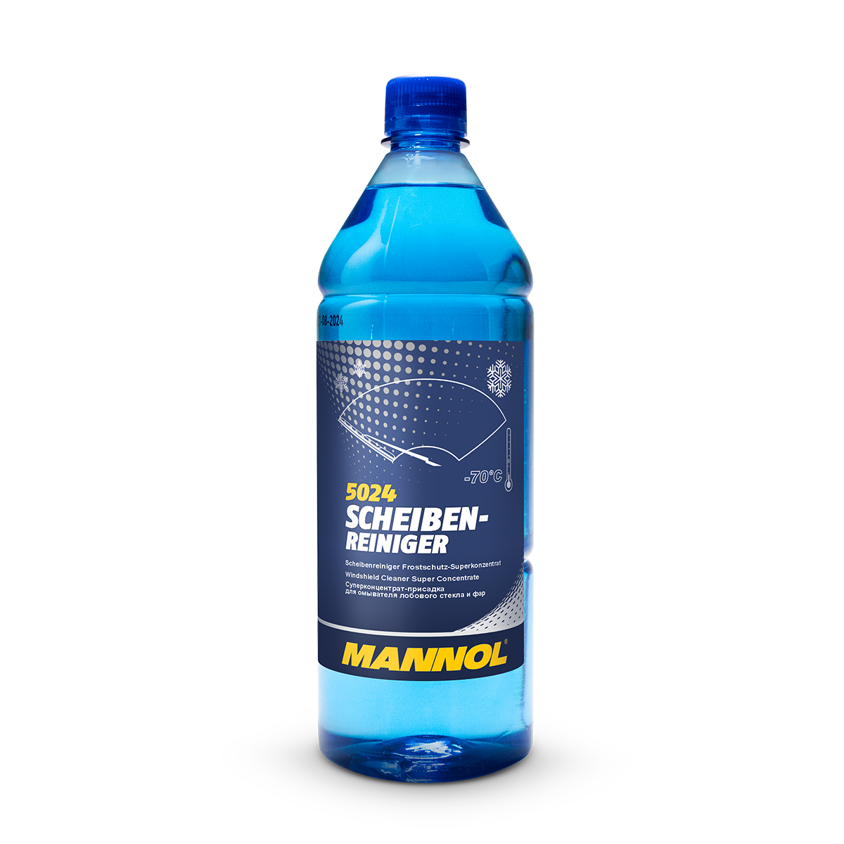 Очищувач скла Mannol 5024 SCHEIBEN-REINIGER -70°C зимовий концентрат 1 л (1137353778)