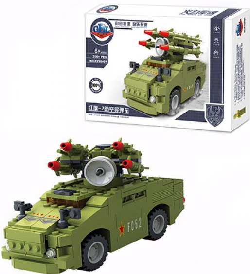 Конструктор для детей GBL KY98401 Военная машина Разноцветный (147-132-BOC068728)