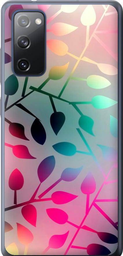 Чехол на Samsung Galaxy S20 FE G780F Листья (2235t-2075-42517)