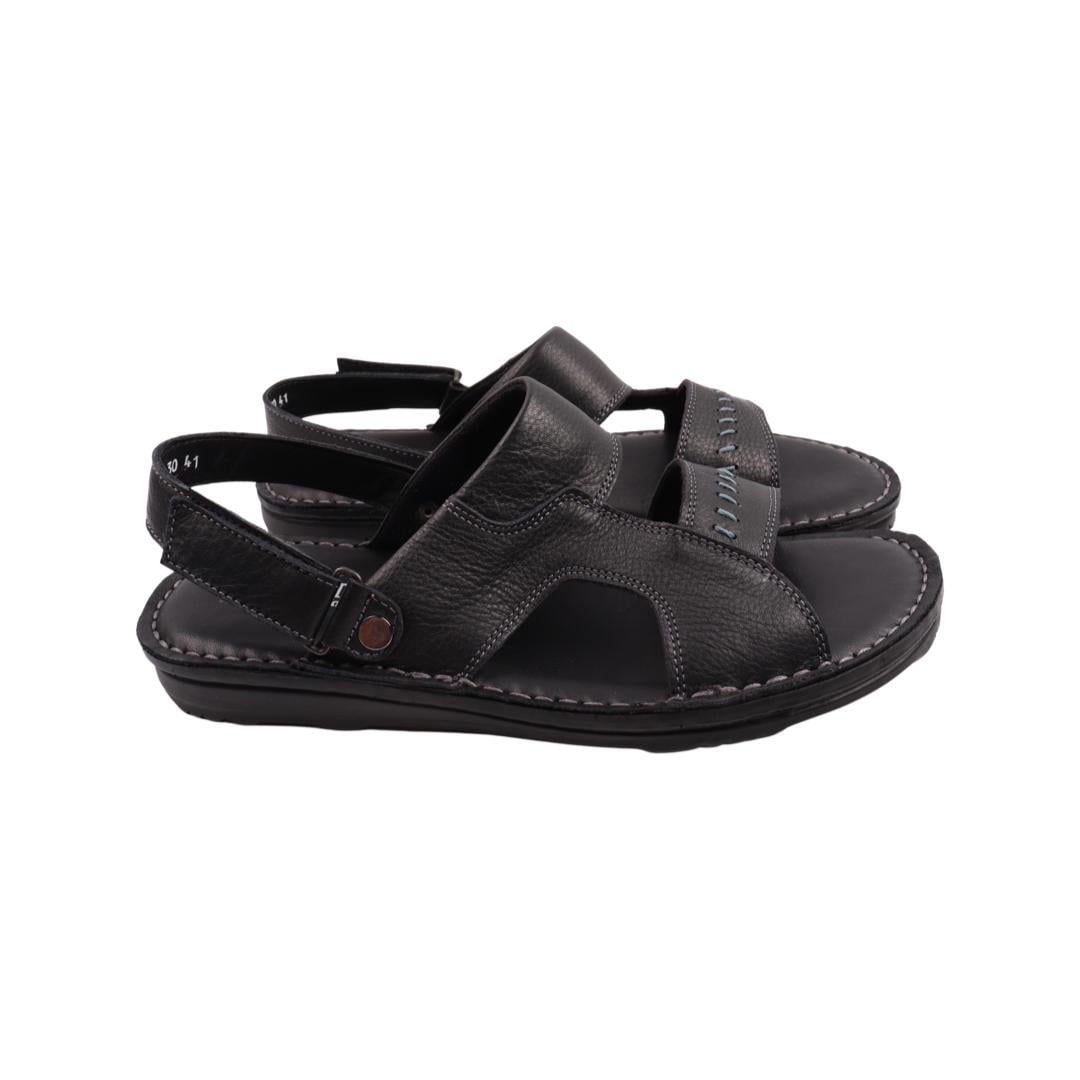 Сандали мужские Detta из кожи р. 44 Черный (96-22LBC)