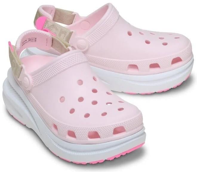 Сабо жіночі Crocs New Crush Clog Bubble Ice Рожевий (28693)