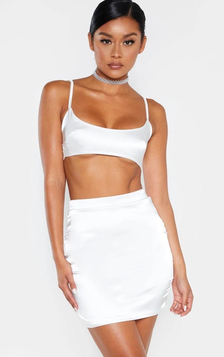 Юбка Pretty Little Thing 9272 XL Белый