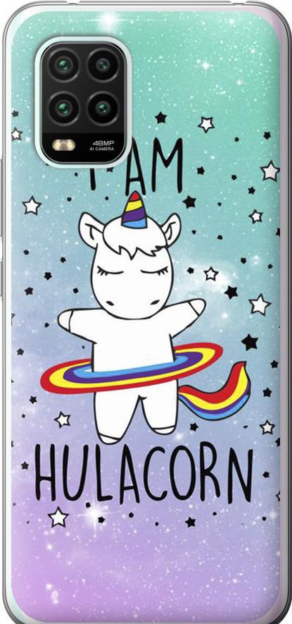 Чехол на Xiaomi Mi 10 Lite I'm hulacorn (3976t-1924-42517)
