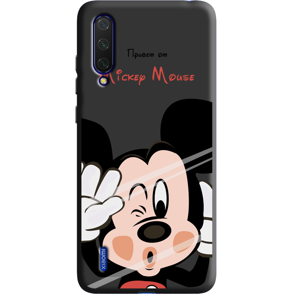 Чехол BoxFace Xiaomi Mi 9 Lite Mister M Черный силикон (38311-cc58-38694)