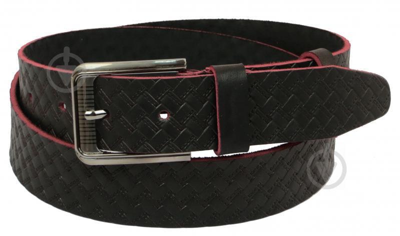 Кожаный ремень Skipper 110-130 x 4 см Коричневый (1085-40)