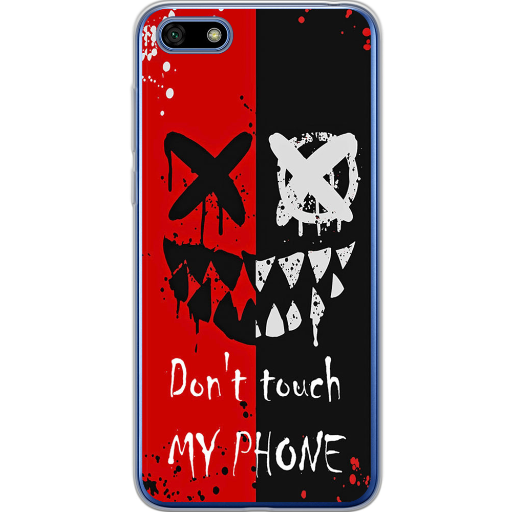 Чехол BoxFace Huawei Y5 2018 Bad Smile Прозрачный силикон (33370-up2468-33370)