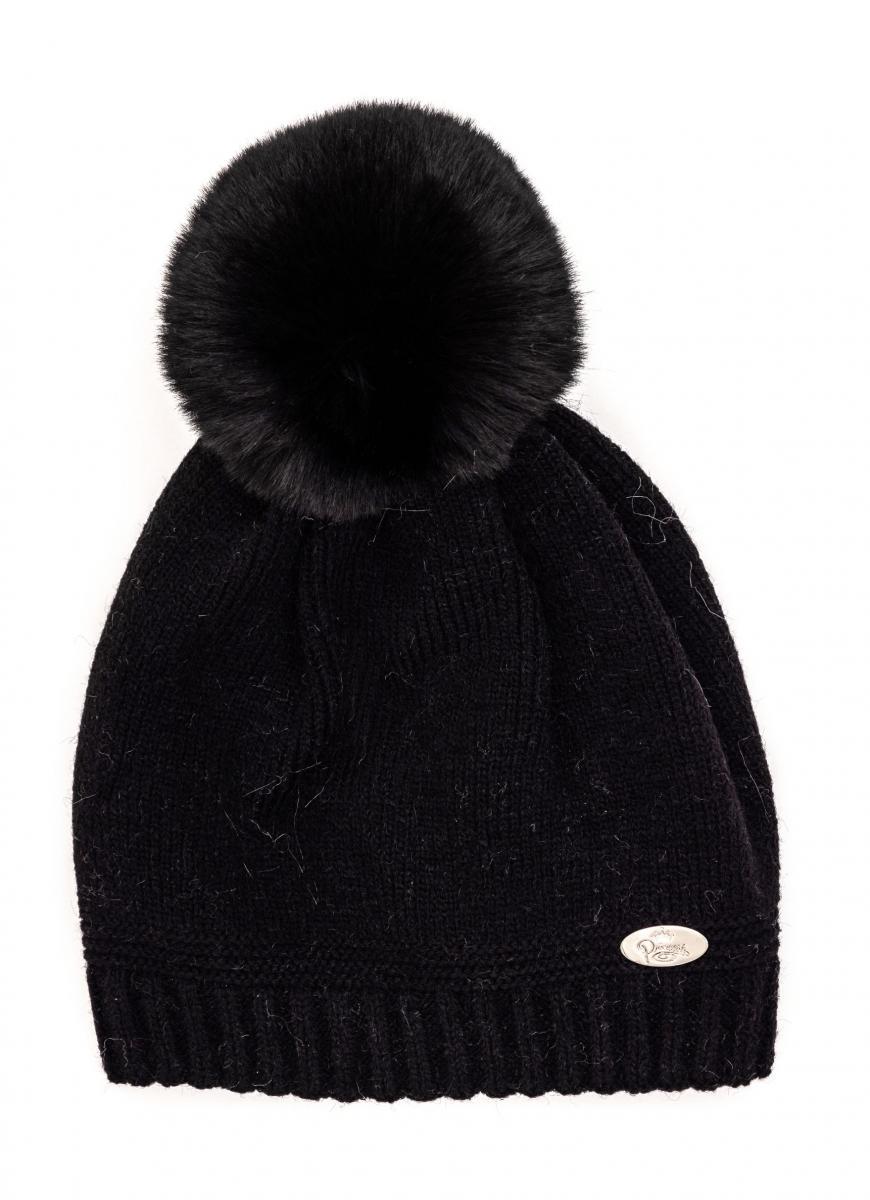 Шапка детская зимняя Alex Принцесса 48-52 см Черный Шапка детская зимняя Alex Принцесса 48-52 см Черный