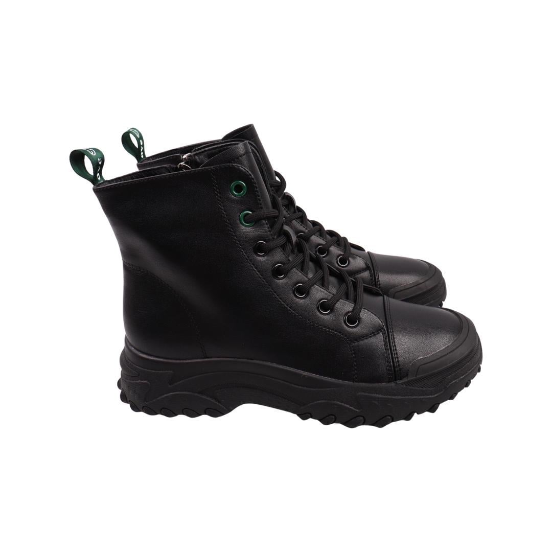 Ботинки женские Berisstini из кожи р. 38 Черный (115-22DHS)