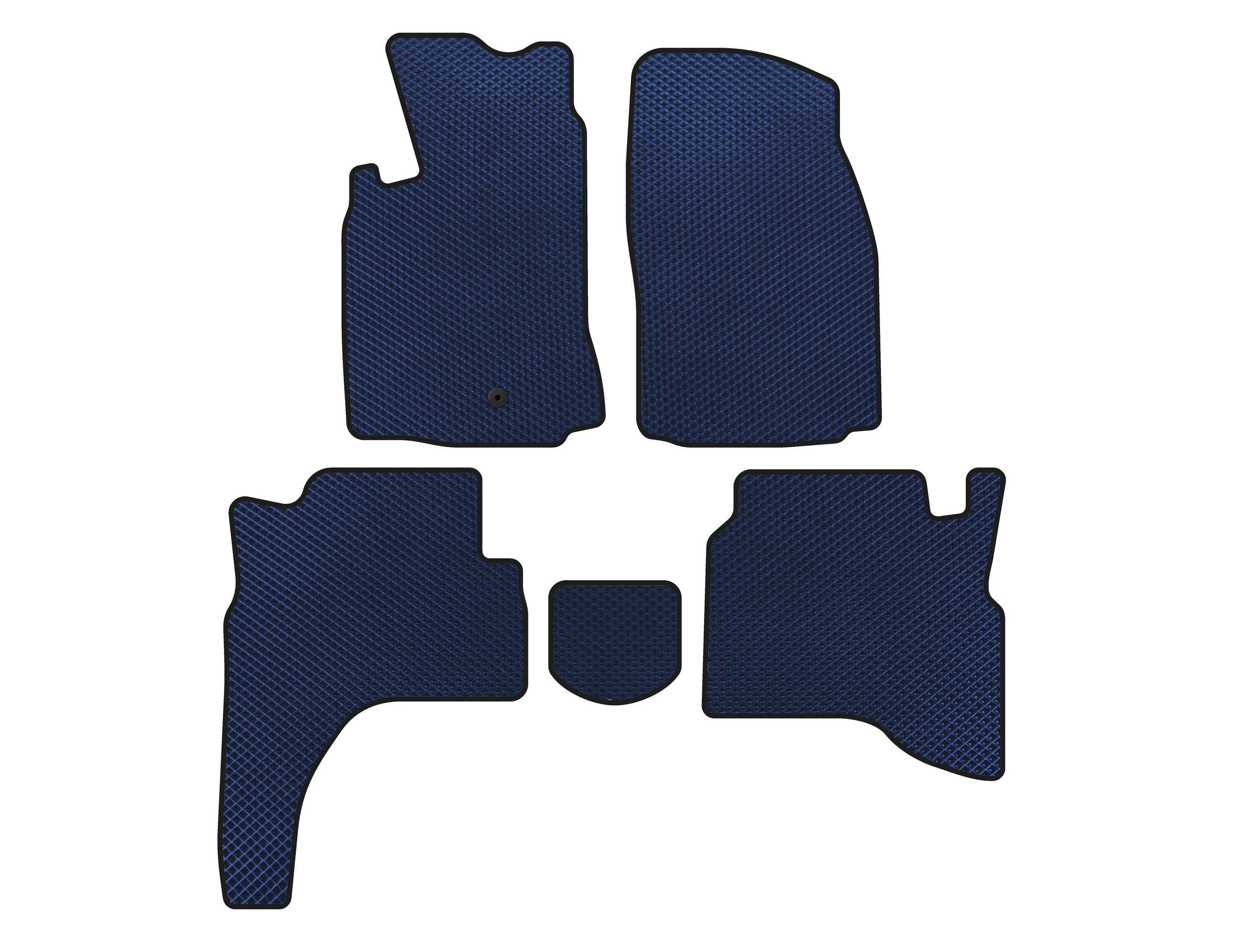Коврики EVA Digital Designs для Mitsubishi Pajero Sport 1996-2007 гг. Синий (140375)