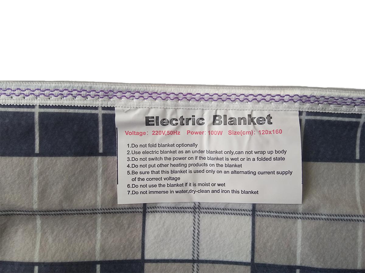 Электропростынь с подогревом полуторная 120х160 см Фиолетовый (ТТ-25) - фото 4 Электропростынь с подогревом полуторная 120х160 см Фиолетовый (ТТ-25) - фото 4