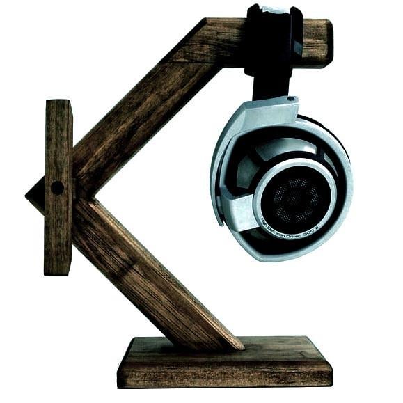 Стойка для наушников из дерева Блейки мокко (НУП-001610)