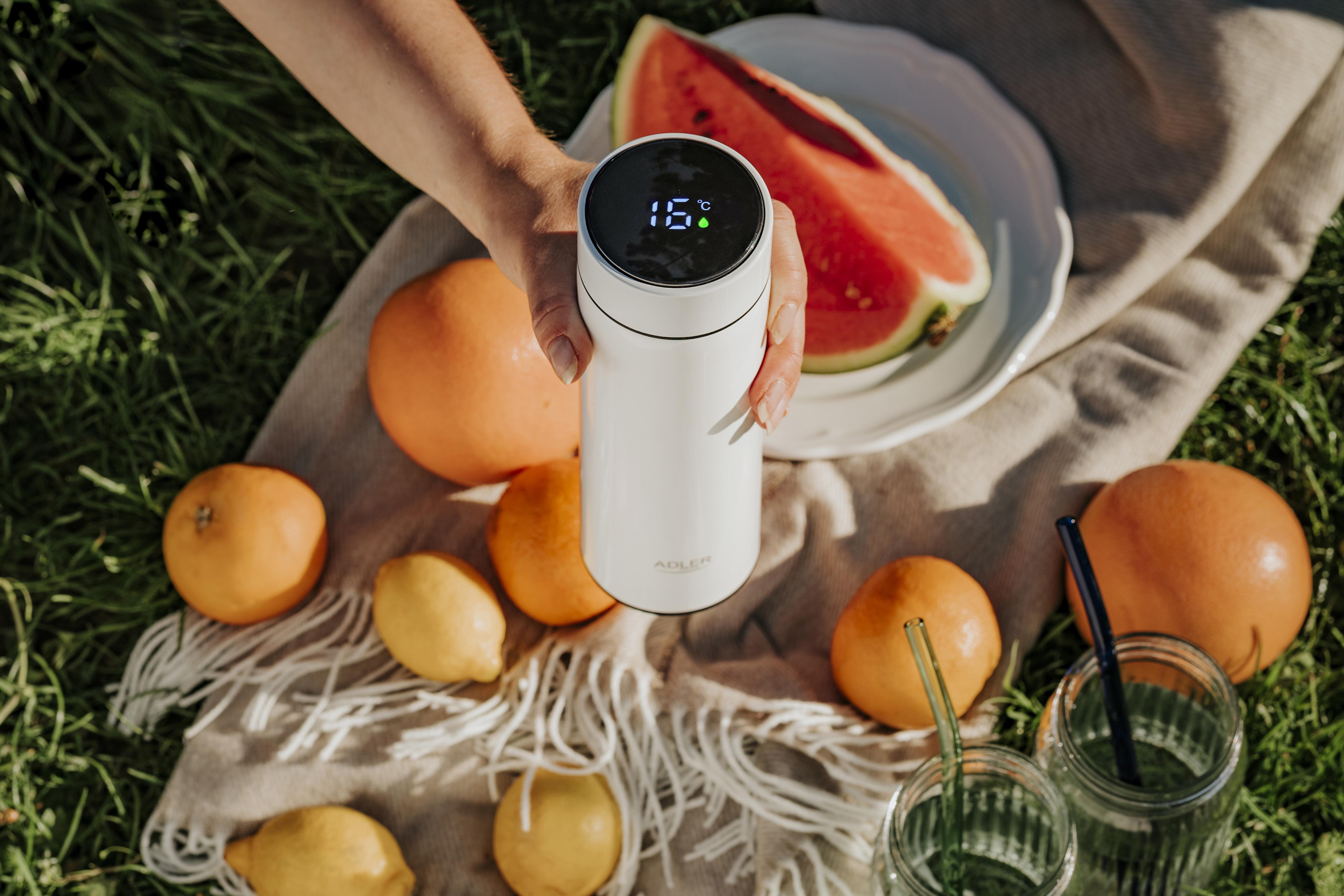 Термос Adler LED 473 мл White (AD4506w) - фото 10