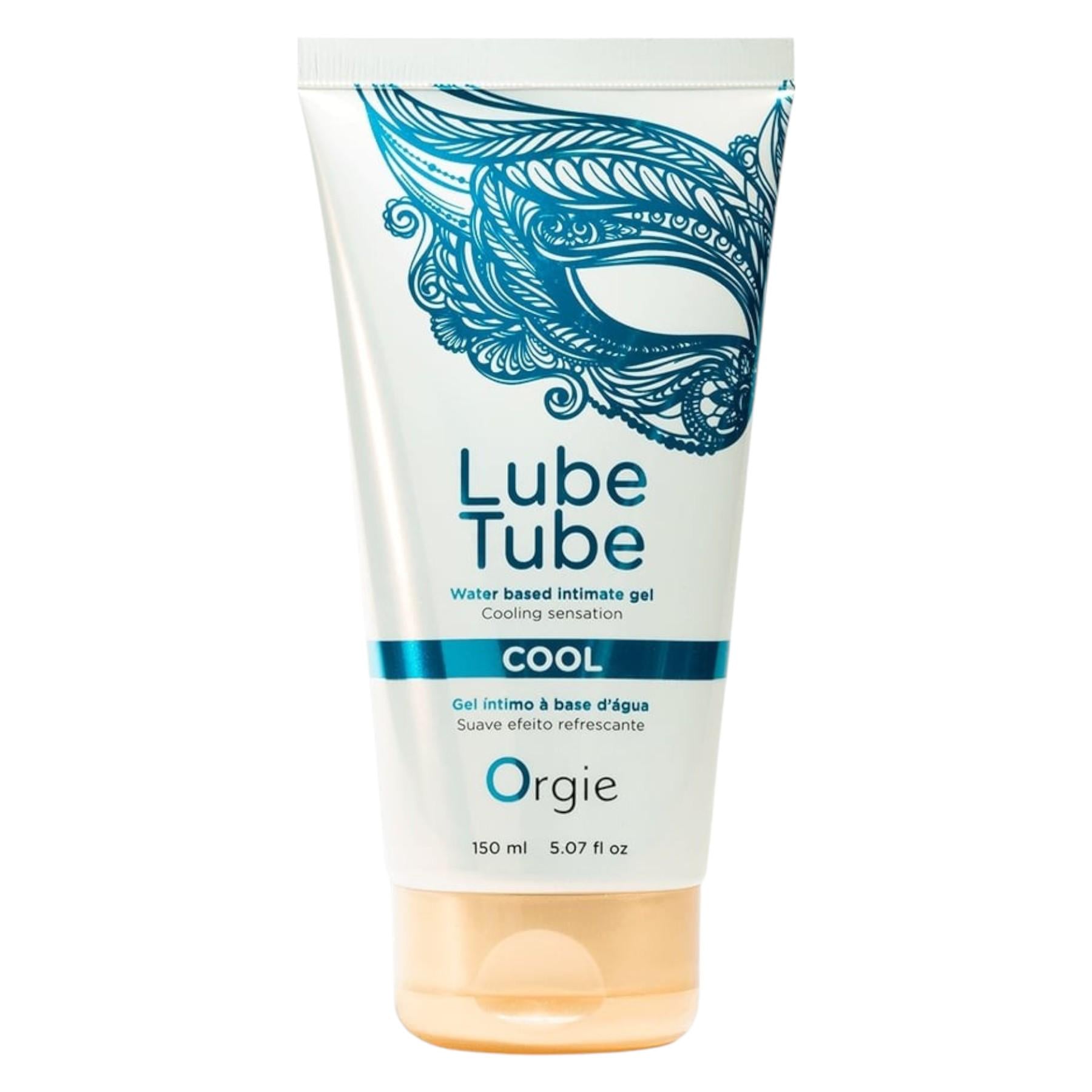 Охолоджуюча змазка лубрикант для сексу Orgie Lube Tube Cool на водній основі 150 мл (1606208465)