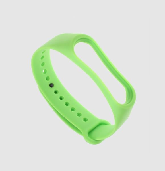 Ремешок для смарт-часов Xiaomi Mi Smart Band 6/5 силиконовый Зеленый (2419P)
