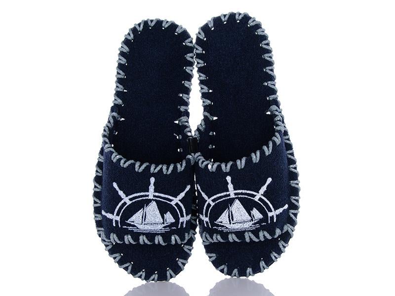 Тапочки фетровые мужские VENDS 375 р. 42-43 Синий