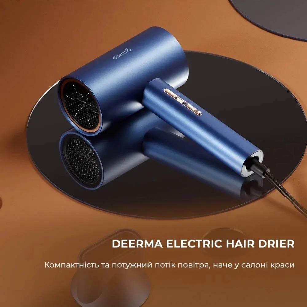 Фен Deerma Electric Hair Drier (DEM-CF15W) - фото 4