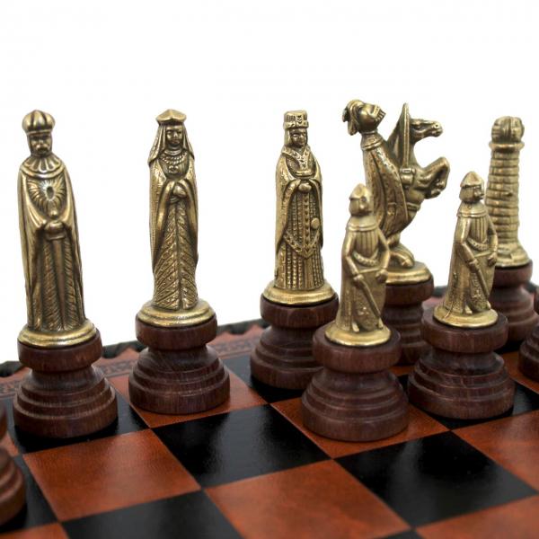 Шахматы элитные подарочные Средневековье 176MW 209L - фото 2 Шахматы элитные подарочные Средневековье 176MW 209L - фото 2