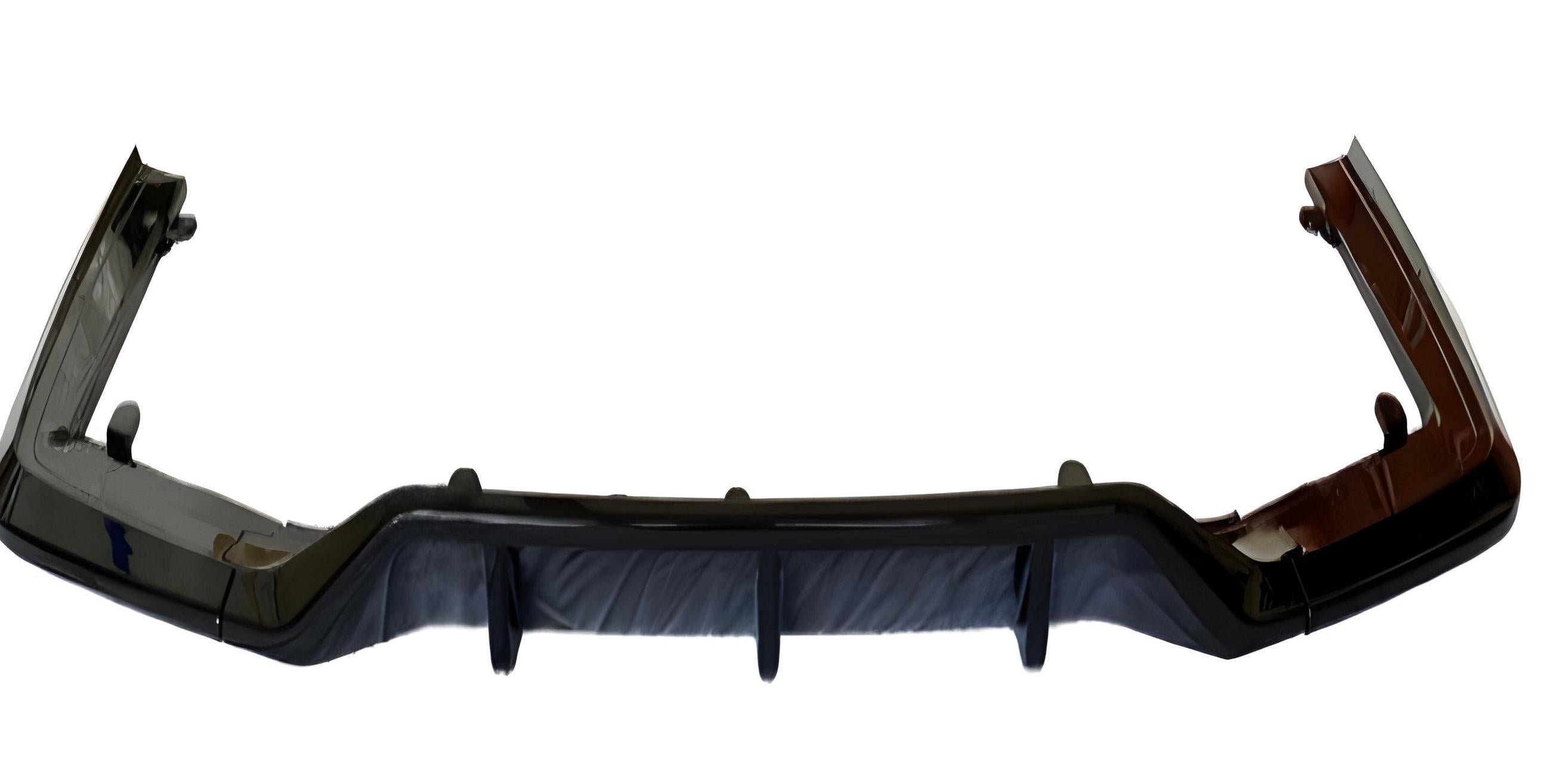 Диффузор заднего бампера GBT для M-Sport 2019-2022 для BMW 7 серия G11/G12 2015-2022 гг. abs-пластик Черный (176781)