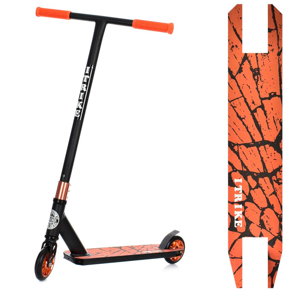 Самокат iTrike SR 2-049-1-BOR Чорний/Помаранчевий - фото 2 Самокат iTrike SR 2-049-1-BOR Чорний/Помаранчевий - фото 2
