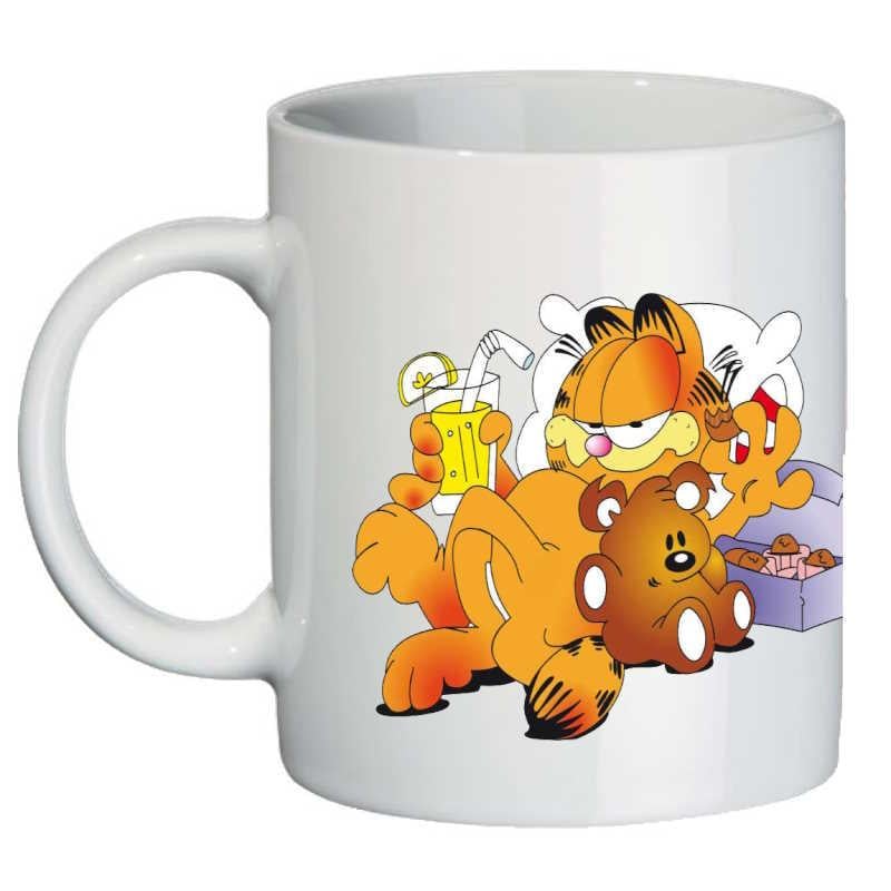 Чашка с принтом Гарфилд Gar 008 (2236799054)