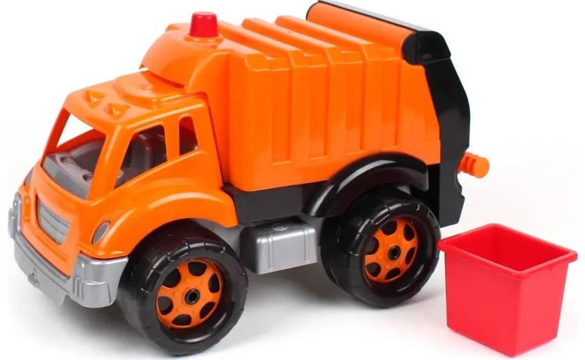 Игрушечная машинка ТехноК 5422 Мусоровоз с мусорным баком (21802516)