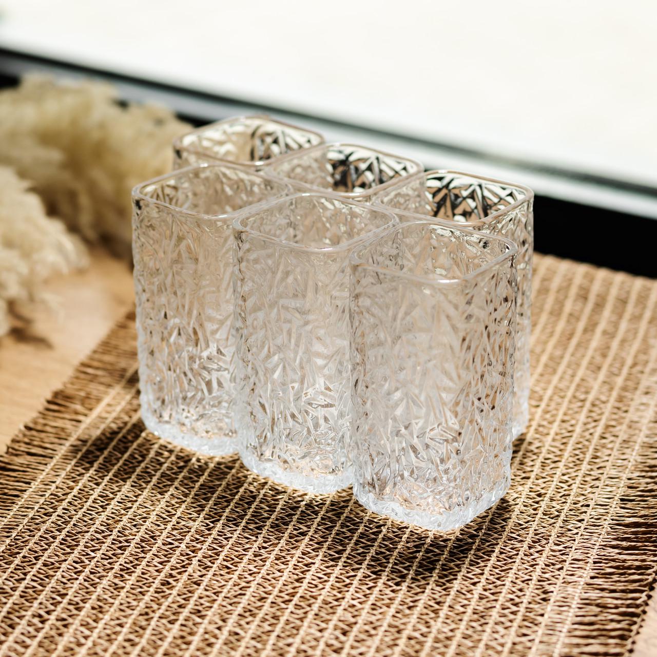 Набор стаканов для напитков Matrix Glass по 245мл 6 шт. (HP-17-46)