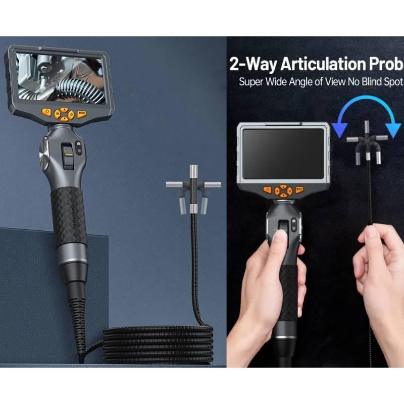 Ендоскоп керований Teslong TD500-DL 6,5 мм 1,55 м 2 камери (1273) - фото 3 Ендоскоп керований Teslong TD500-DL 6,5 мм 1,55 м 2 камери (1273) - фото 3