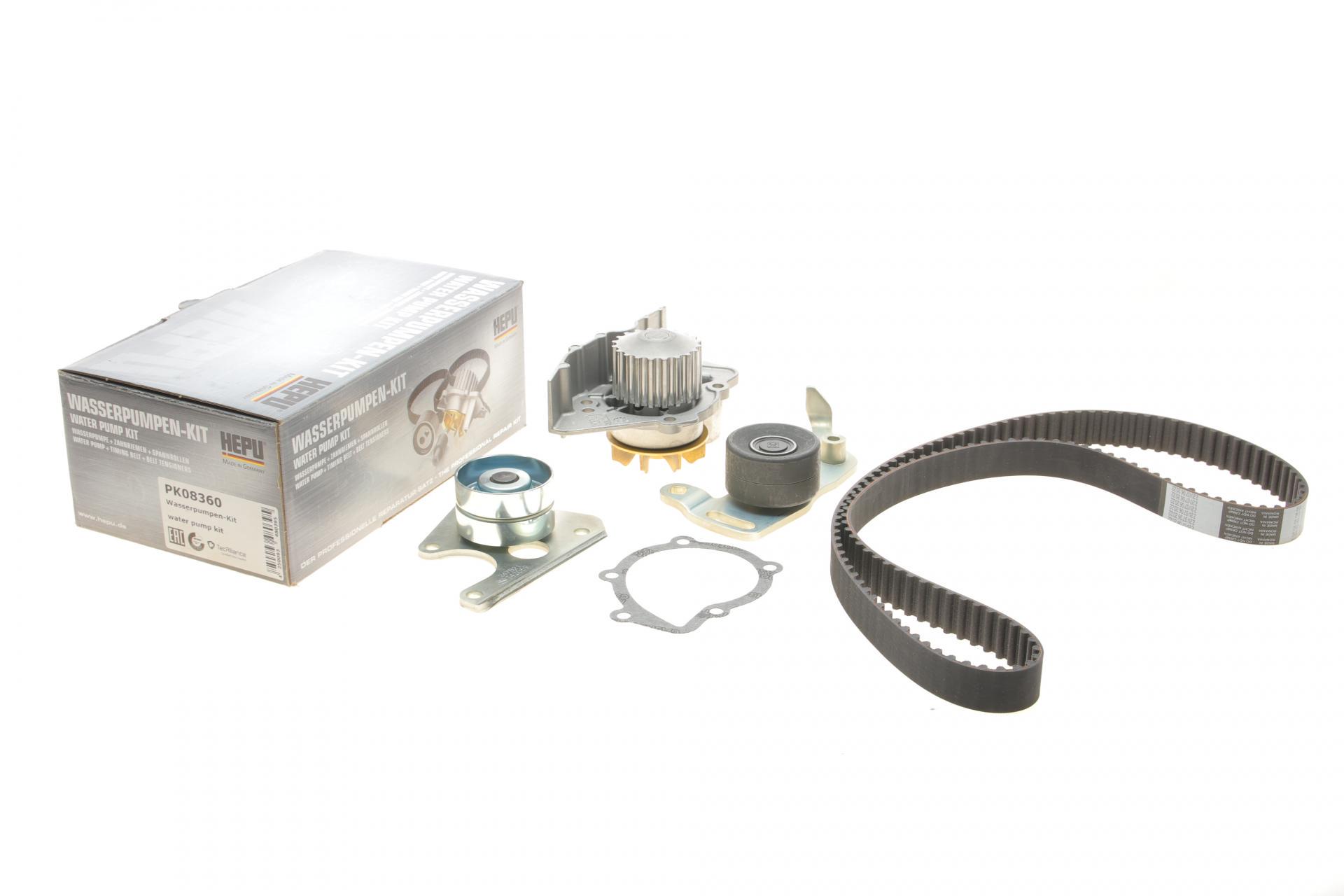 Комплект ГРМ та помпа Hepu Citroen Jumper/Jumpy/Berlingo 1.9D/TD 94-02 PK08360
