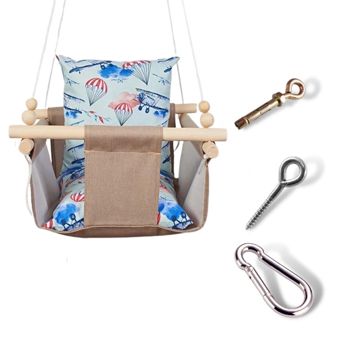 Дитяча гойдалка Infancy Парашути Бежевий (9885080)